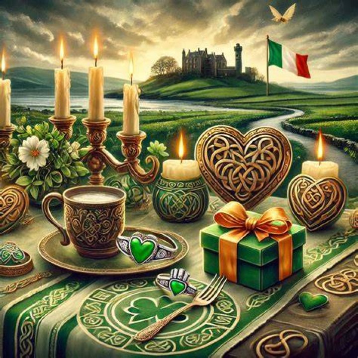 Irish B&B setting.