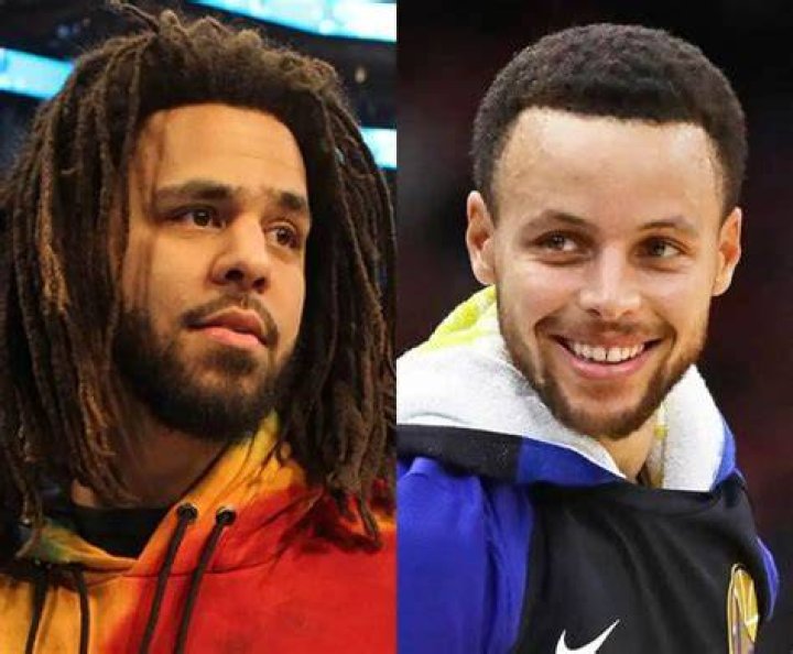 J Cole, Stephen Curry, Golden State Warriors, NBA