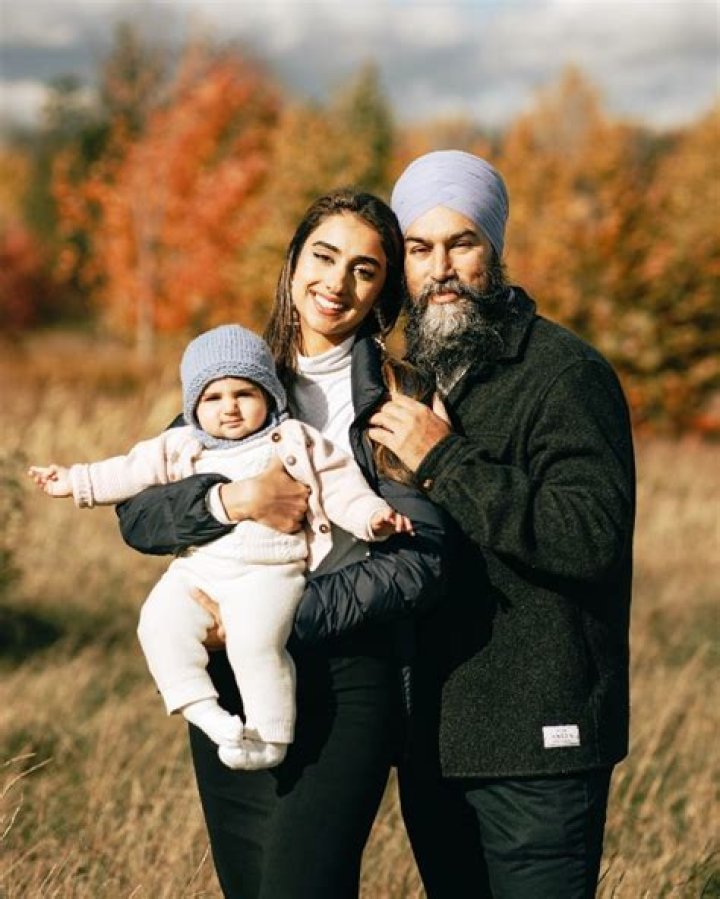 Jagmeet Singh with his wife Gurkiran Kaur Sidhu