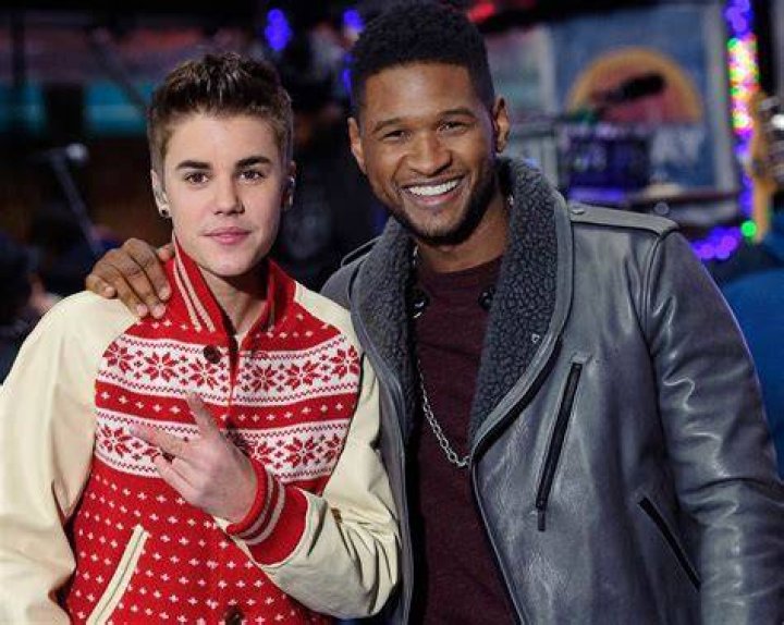 Justin Bieber and Usher | Image: Pinterest