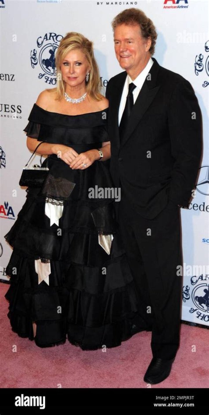 Kathy and Richard Hilton attending a gala at Fairmont Century Plaza