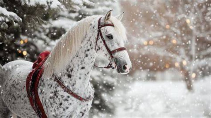 Knabstrupper in winter