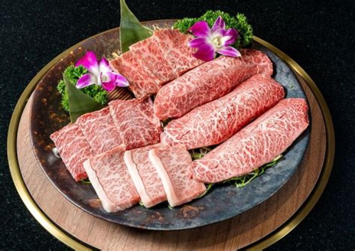Kobe beef from Japan on display at a supermarket in Hong Kong in July 2012. Kobe beef from Japan on display at a supermarket in Hong Kong in July 2012.