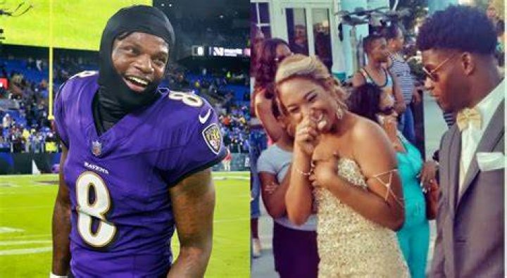 Lamar Jackson’s girlfriend Jamie Taylor Lamar Jackson’s girlfriend Jamie Taylor