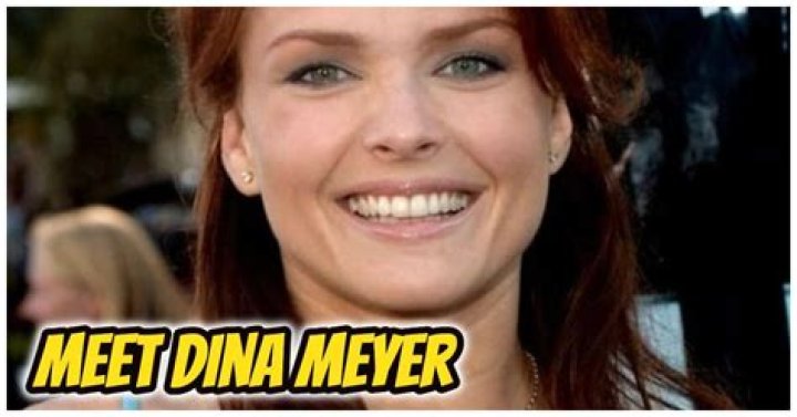 Legendary actress Dina Meyer