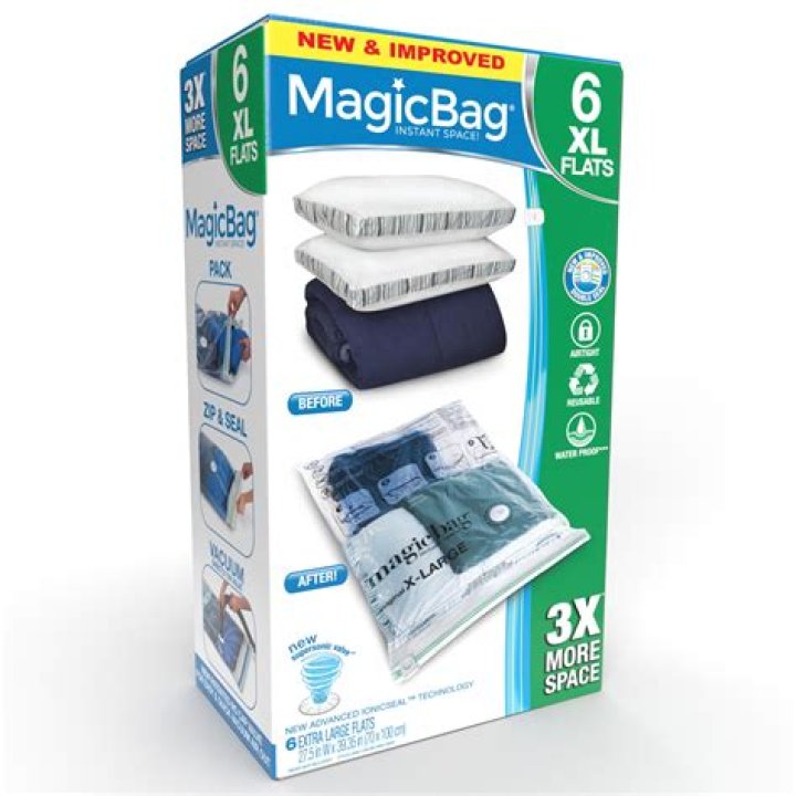 Magicbag Original Flat Instant Space Saver Storage Ecomm Walmart.com