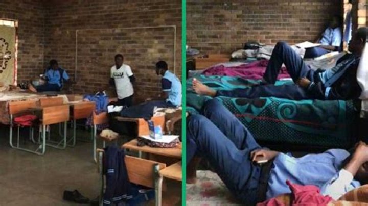 Matric Exams: TikTok Video of Pupils Studying All Night in Classroom Impresses Mzansi People