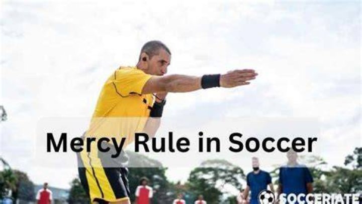 Mercy rule in soccer