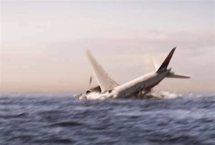 MH370's flight path.