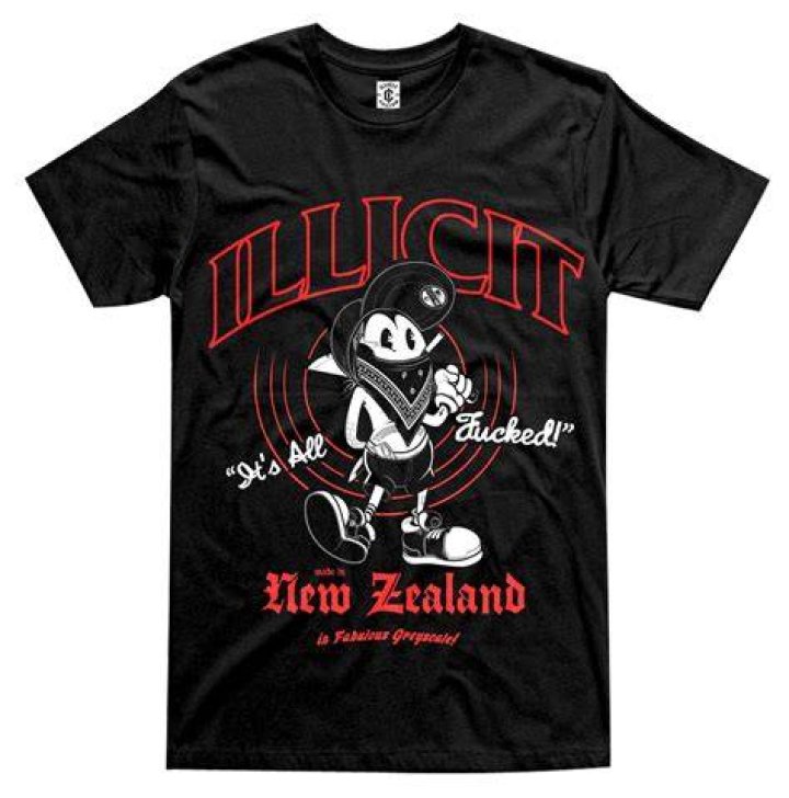 Monk design by Illicit Clothing. Picture / Supplied