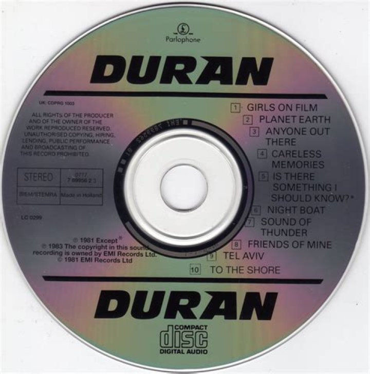 Musicotherapia Duran Duran Duran Duran (1981)