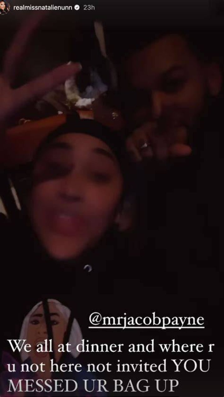 Natalie Nunn enjoys wild party in London ahead of grudge fight with