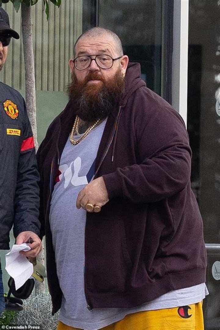 Nick Frost weight