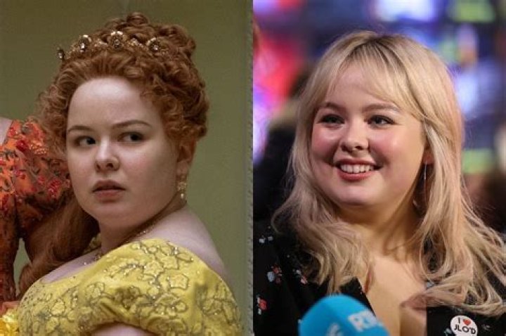 Nicola Coughlan, left, plays Penelope Featherington in the hit series Bridgerton. Season three focuses on her relationship with Colin Bridgerton. Photo / Netflix
