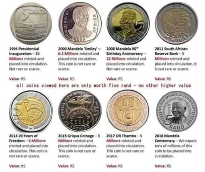 Old and new SA coins price list 2024: worthy investments for cash