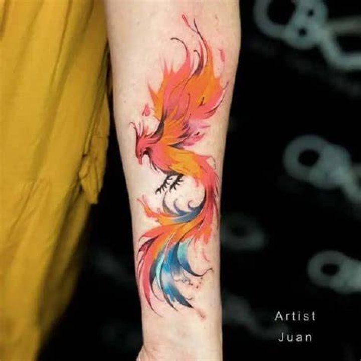 Phoenix wing tattoos Phoenix wing tattoos