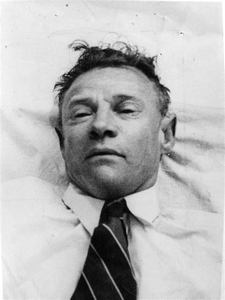 Photographic reconstruction by Police Photographer Durham of the body of the unknown man found dead on Somerton Beach which was released to the press on December 3, 1948. Photo / Supplied