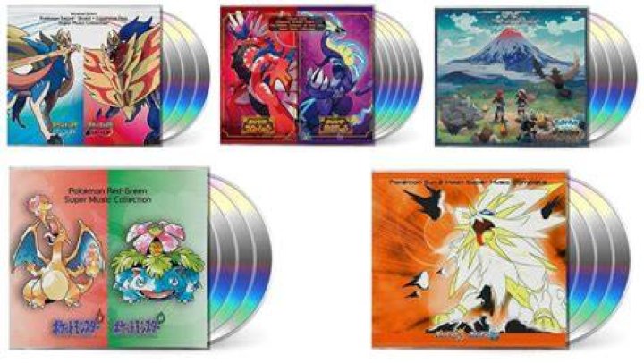 Pok&eacute;mon Super Music Collections for Pok&eacute;mon Sword and Shield + Expansion Pass, Pok&eacute;mon Legends: Arceus, and Pok&eacute;mon Sword and Shield + The Hidden Treasure of Area Zero