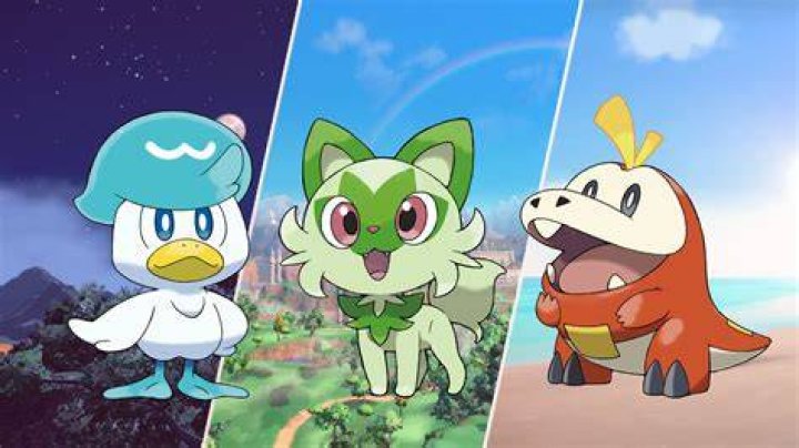 Pokemon Violet and Scarlet releasing late 2022 and fans already love the starters