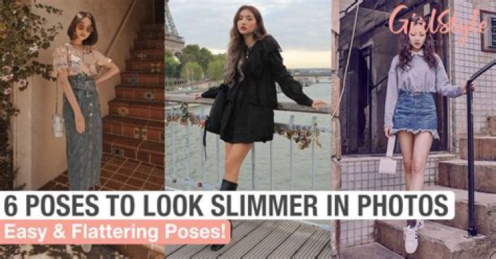 Poses to look slim and tall Poses to look slim and tall