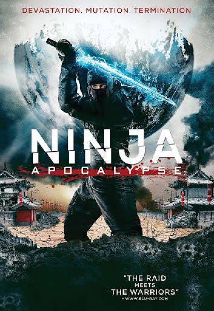 Poster Of Ninja Apocalypse (2014) In Hindi English Dual Audio 300MB