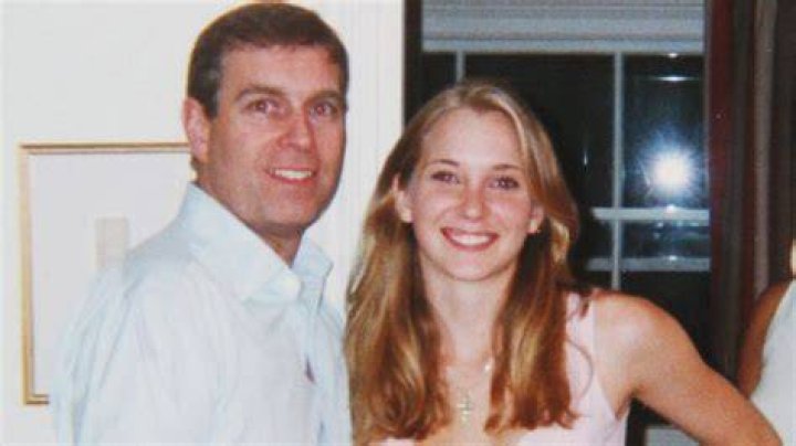 Prince Andrew with Virginia Roberts. Photo / Supplied