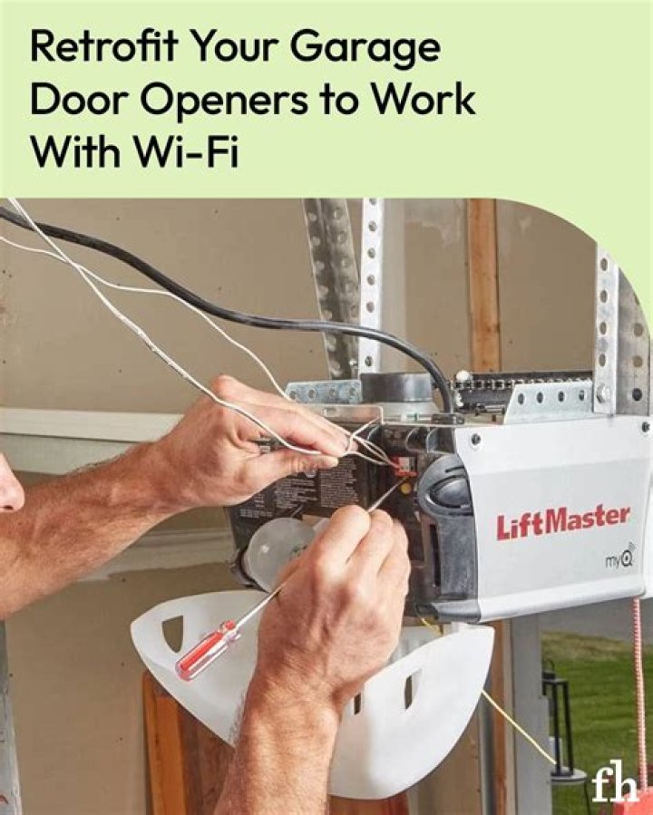 Retrofit Your Garage Door Openers to Work With Wi-Fi