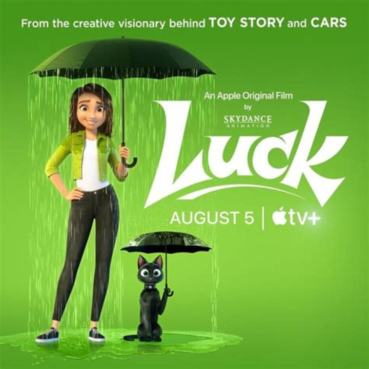 Sam, the unluckiest person in the world, stars in Luck on Apple TV+ from tomorrow.