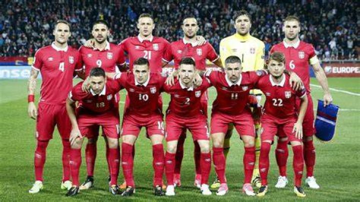 Serbia national football team's ranking