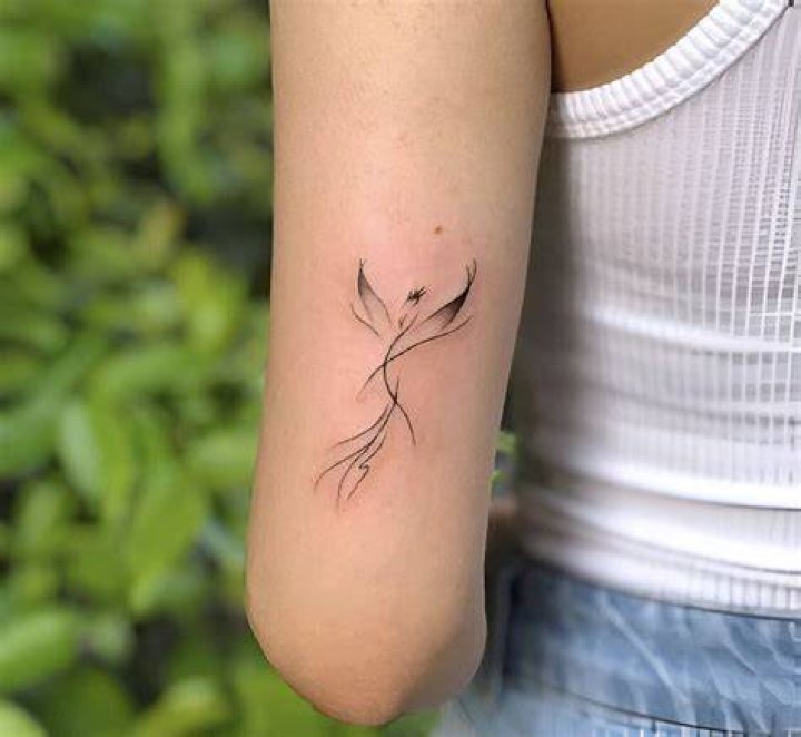 Small phoenix tattoos Small phoenix tattoos