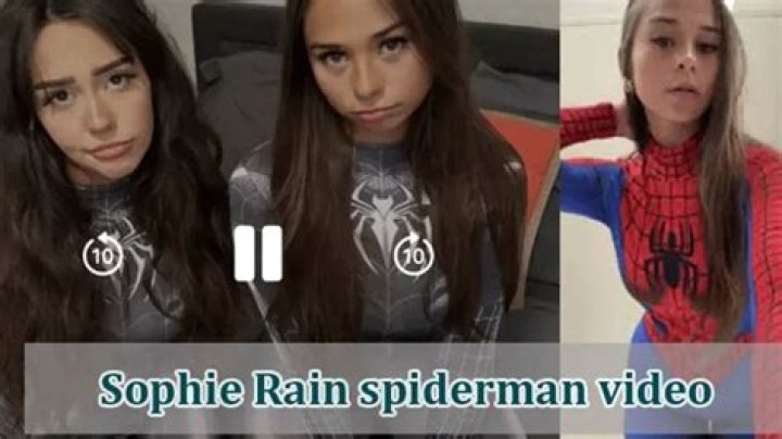 Sophie Rain Spiderman Video Viral Hot Video Leaked XXX Tiktok Porn