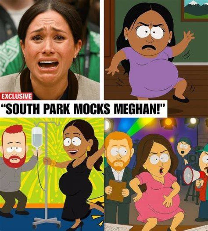 South Park brutally rips Meghan and Harry in episode The Worldwide Privacy Tour. Photo / Comedy Central