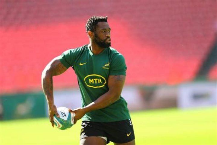 Springbok Captain Siya Kolisi Springbok Captain Siya Kolisi