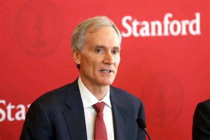 Stanford University president announces resignation over concerns about his research