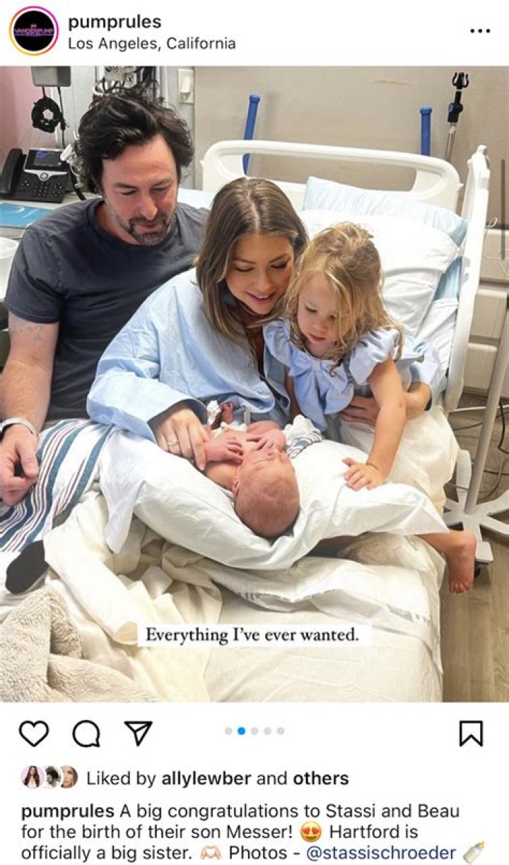 Stassi Schroeder Gives Birth, Welcomes Baby No. 2 With Beau Clark