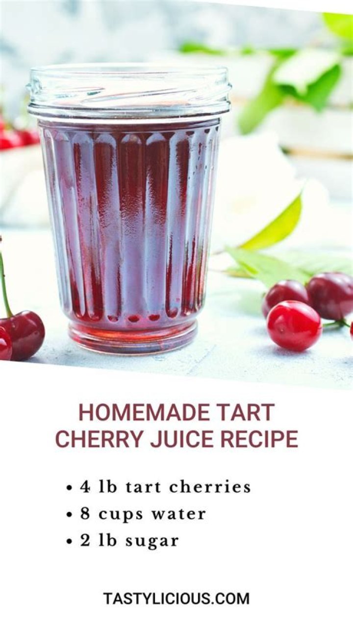 tart cherry juice drink recipes smoothie