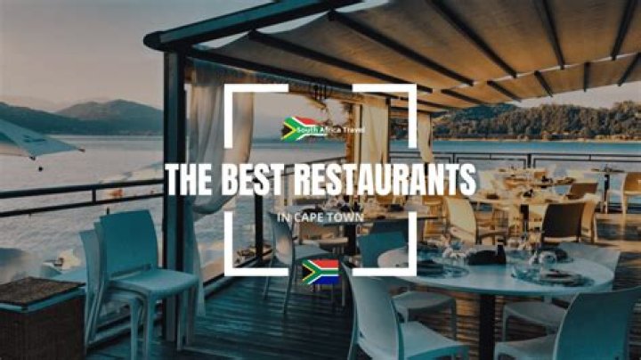 The best Cape Town restaurants with a great view The best Cape Town restaurants with a great view