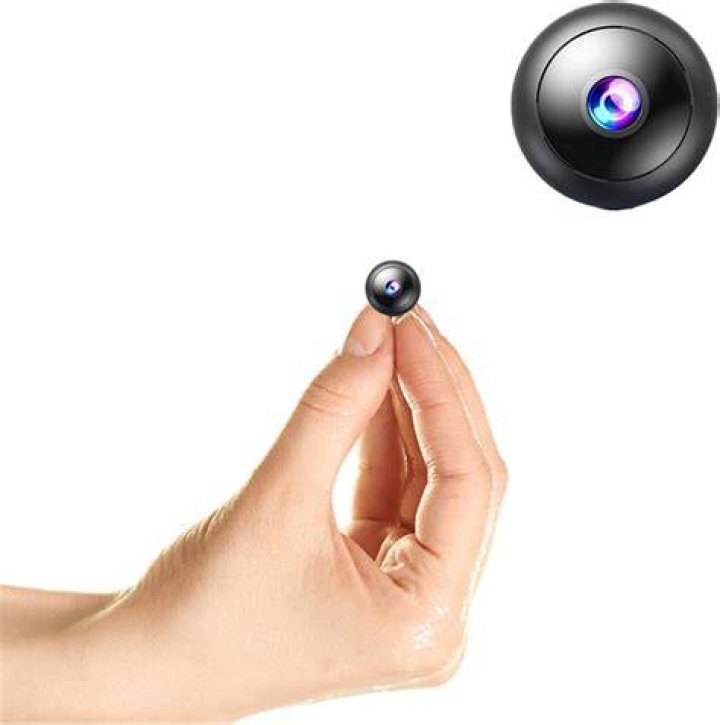 The camera was hidden in a light fixture. Photo / TikTok
