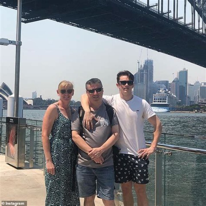 The Langford family from Sydney. L-R: Jesse Langford, Winona Langford, Kristine Langford and Anthony Langford. Photo / Supplied
