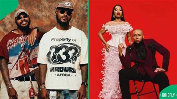 The Major League DJz' photo with Johann Rupert caused a stir on social media The Major League DJz' photo with Johann Rupert caused a stir on social media