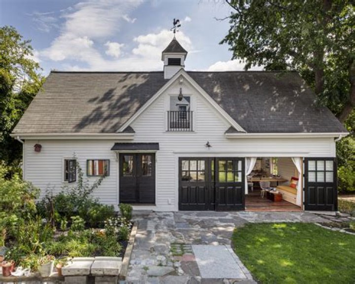 This beautifully-renovated carriage house in Clinton Hill was listed earlier this week (Compass)