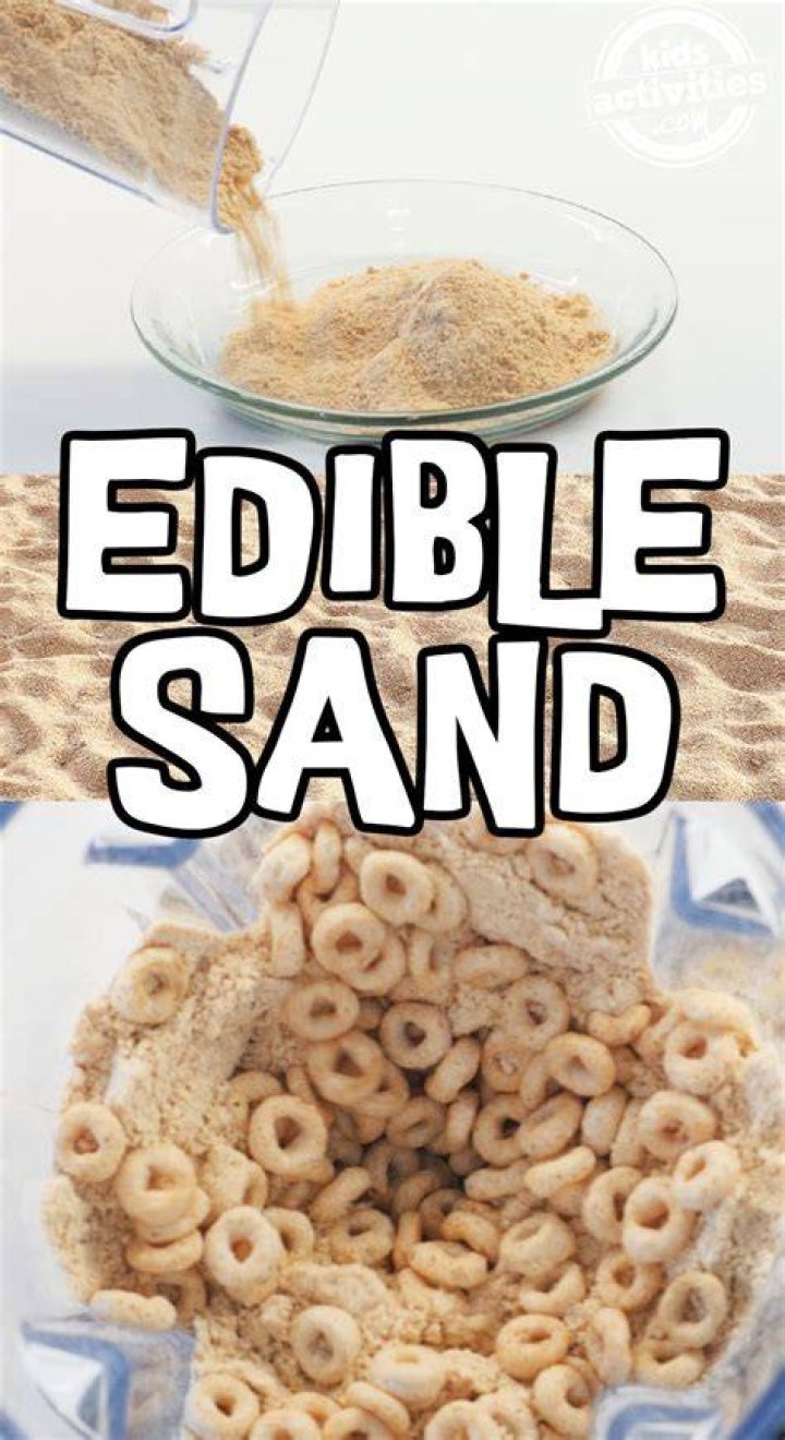 This edible sand trend has gone viral with parents on TikTok. Photo / 123rf