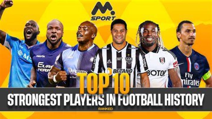 Top 10 strongest football players to ever play the game