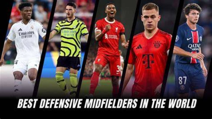 Top 30 best defensive midfielders in the world as of 2024 ranked