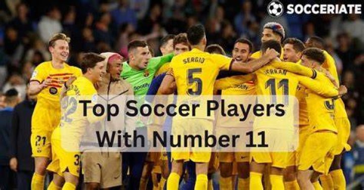 top soccer players with number 4