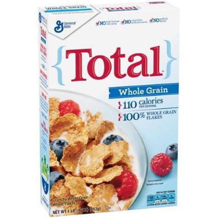Total, Cereal, with Whole Grain Flakes, 16 oz
