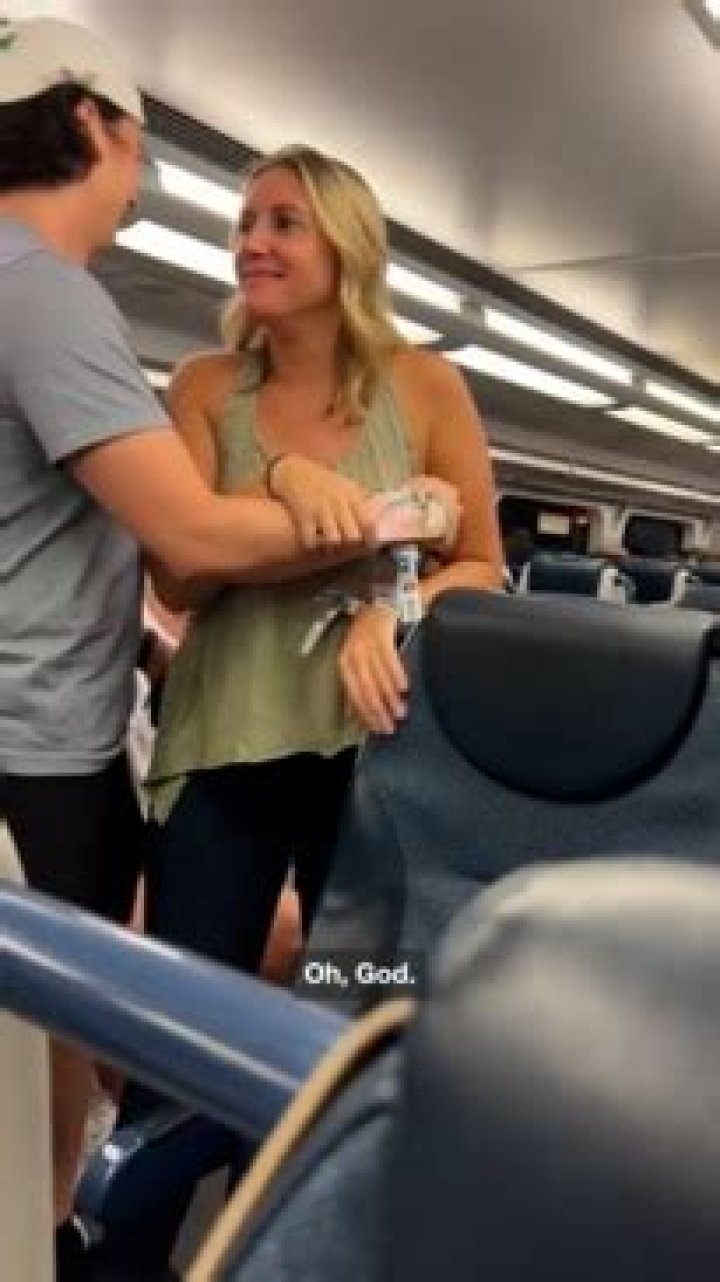 US woman fired after rant telling German tourists on train to ‘get the f... out of our country’