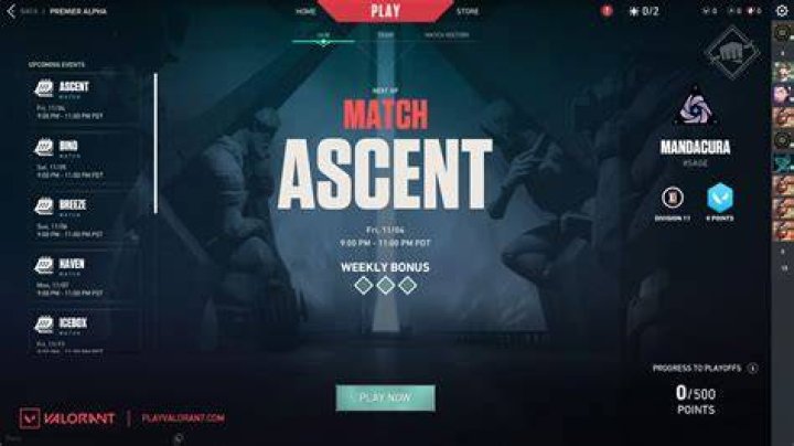 Valorant Premier Tournament Mode Global Release Date.