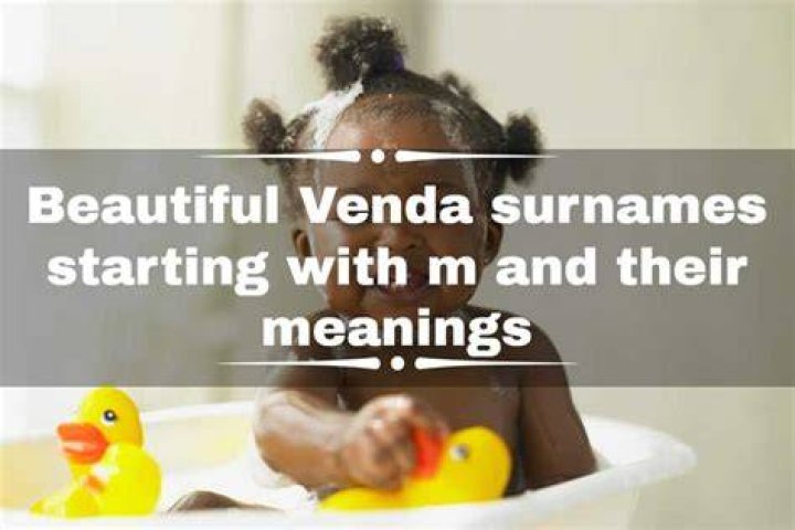 Venda names list