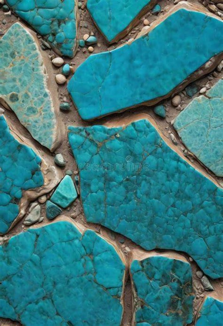 Walking down bright turquoise mosaic steps in Caltagirone, Italy